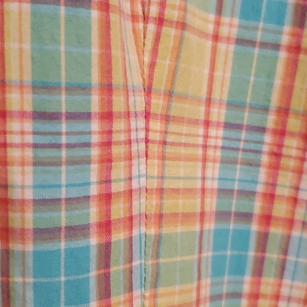 Twenty X Women's Tailored Fit Plaid Button Down Shirt Size Large - Picture 7 of 14
